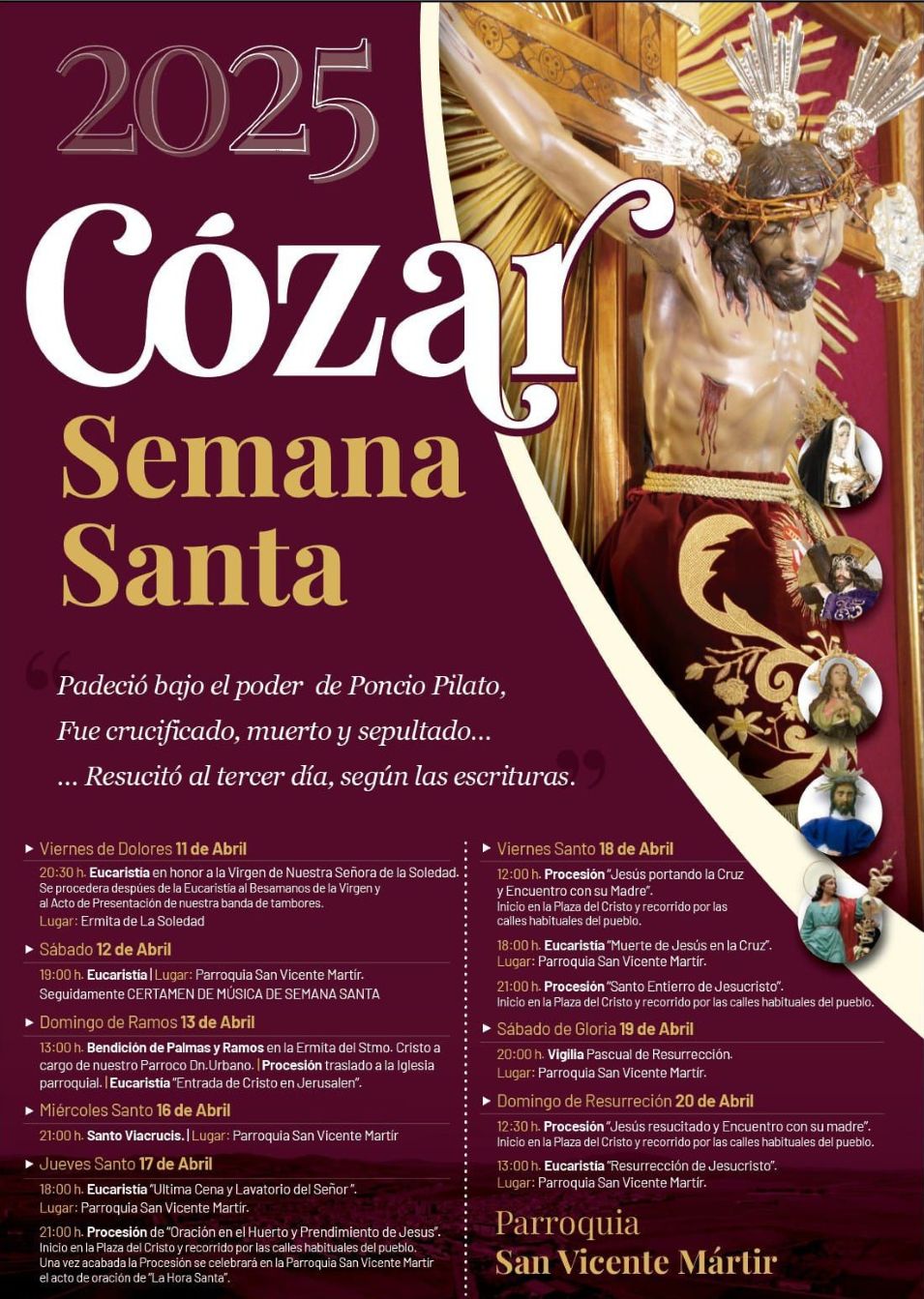 Semana Santa en Cózar 2025 Cózar